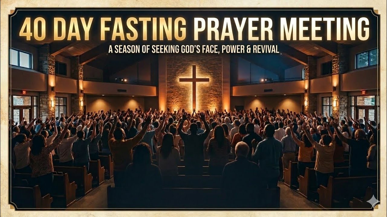 Arshdeep Singh Ministries  Live stream ll fasting prayer ll 40 days