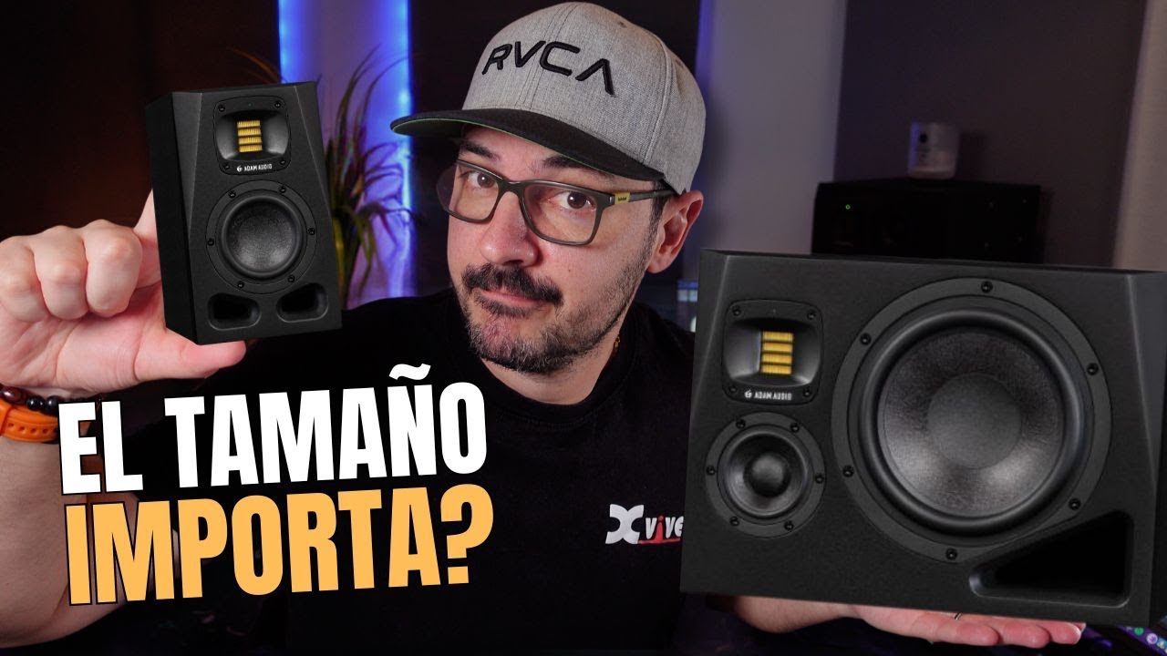 Se puede usar monitores grandes en un estudio pequeño? | Cual es el tamaño ideal?