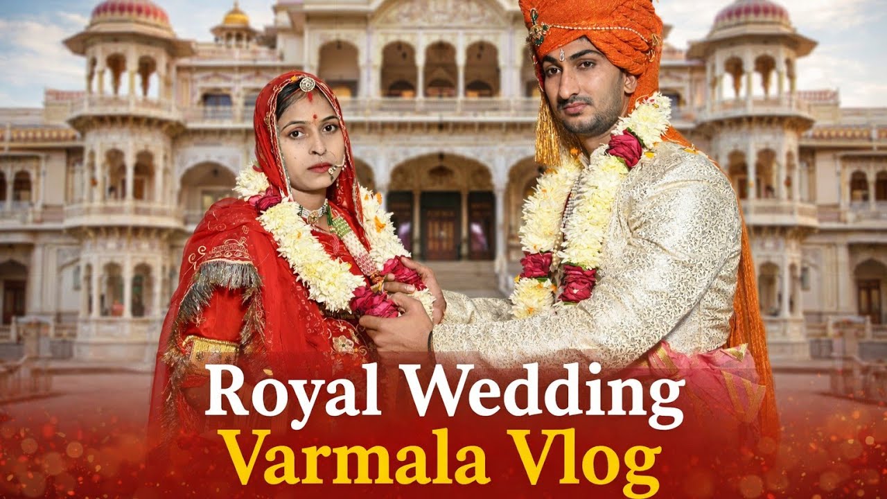 Varmala full wedding vlog 🔥💝#viral #wedding #rajasthaniclture #trending #vlog 