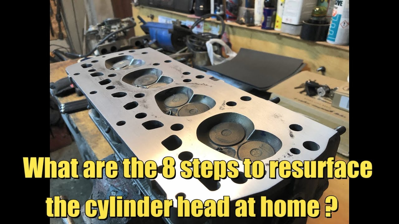 How To Resurface Cylinder Head at home DIY