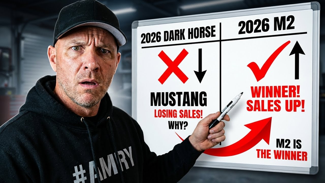Почему продажи Mustang падают. Сравнение моделей Darkhorse и BMW M2 2026 года.