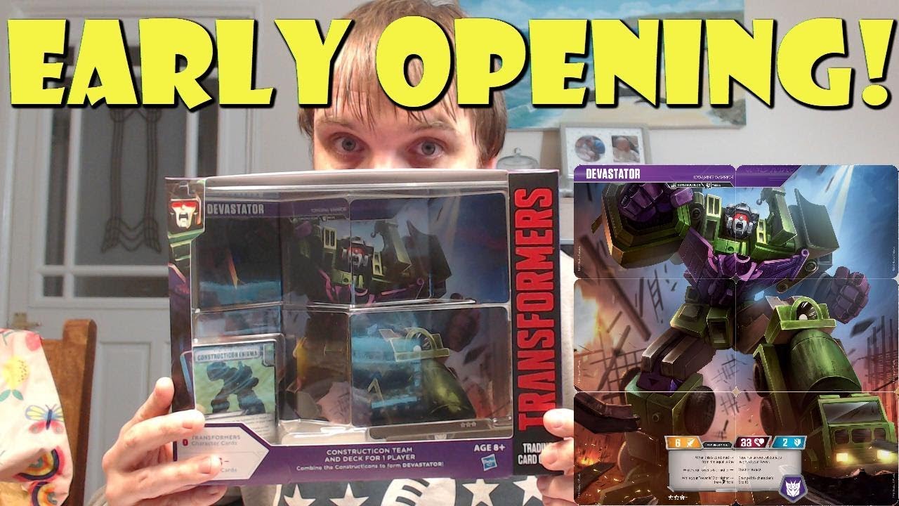Transformers TCG Devastator Deck &ndash; Early Opening!