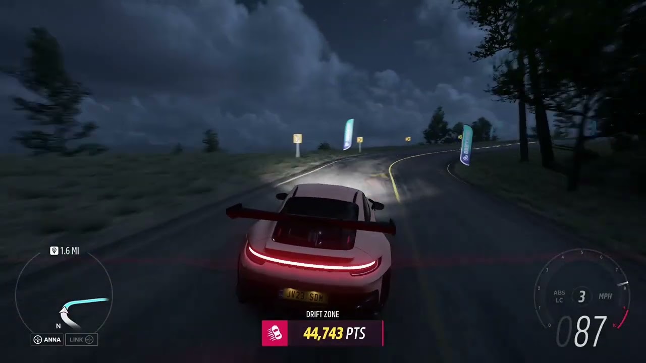 Night Drive in the Porsche 911 GT3 RS