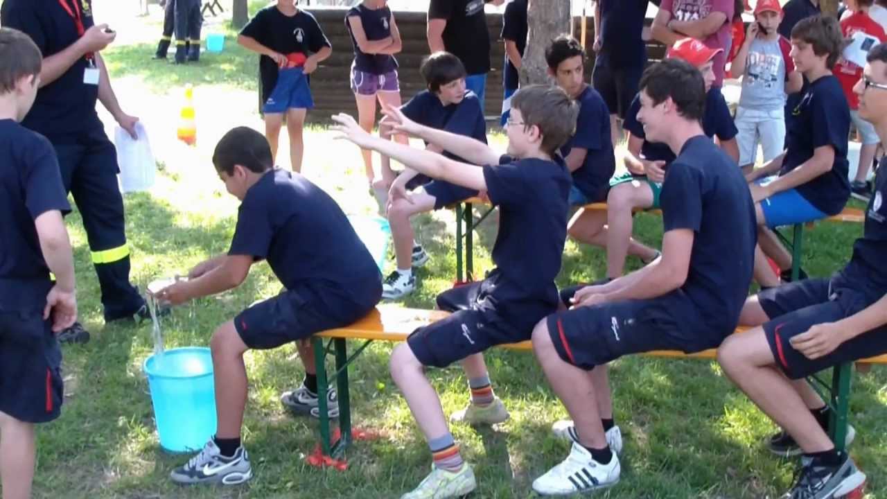 Giochi e prove di abilità - 12 campeggio provinciale Allievi Vigili del Fuoco Volontari