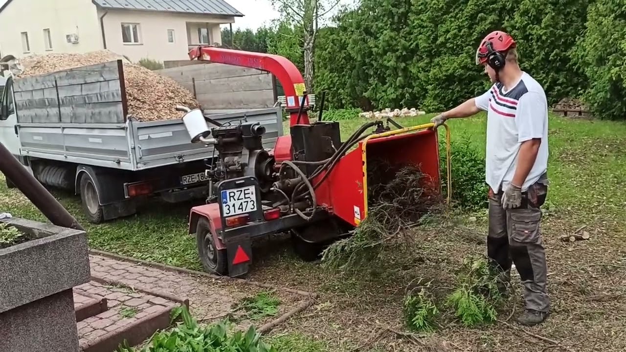mielenie gałęzi Rzeszów i rębak skorpion 120