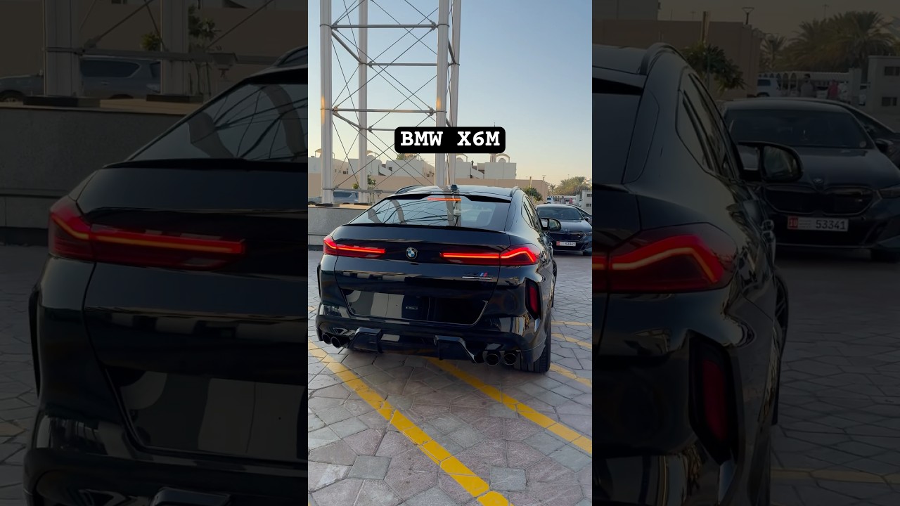 BMW X6M Competition Black #BMWM
