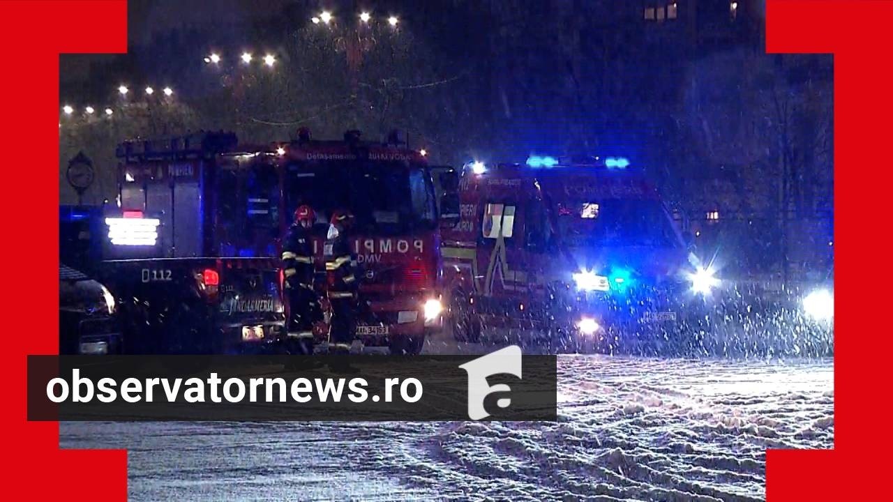 Viscol extrem în România: Cod roșu în Capitală și zăpadă de 50 cm