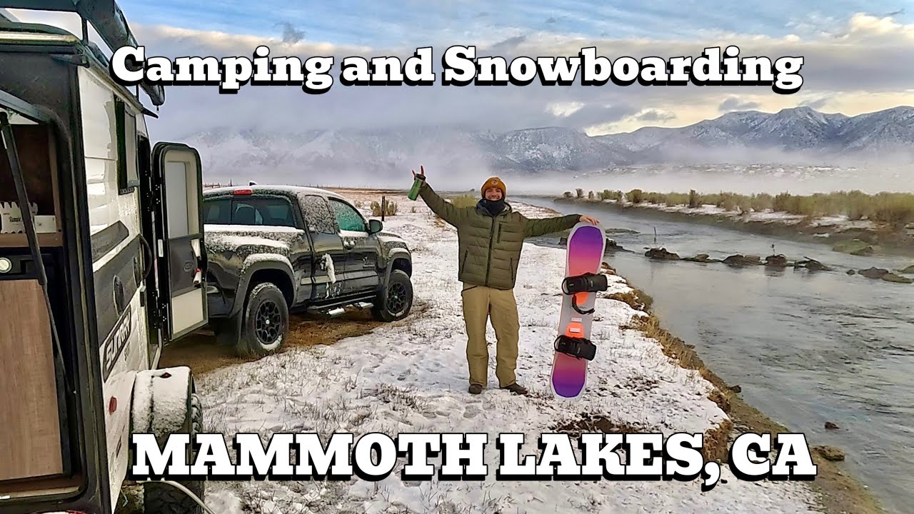 BEST Winter Campsite in Mammoth Lakes, CA || Part 1