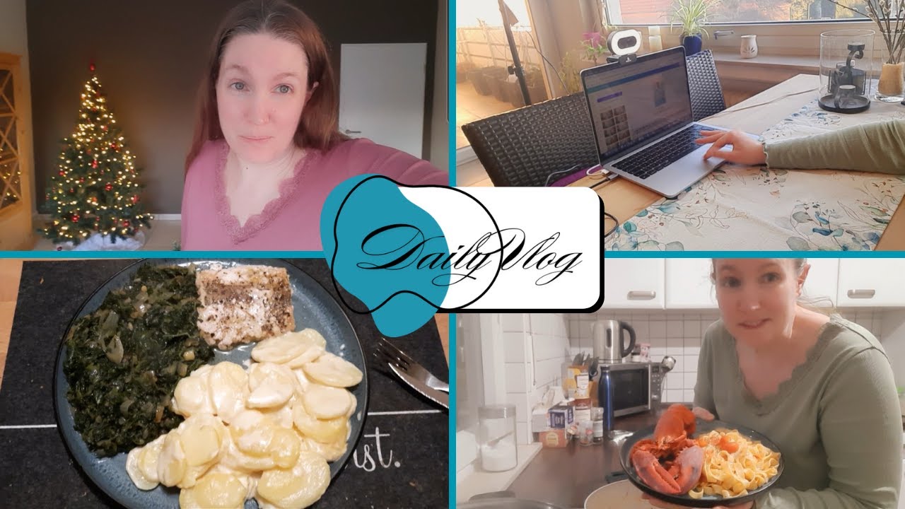 🎄 Ich arbeite an Weihnachten - Daily Vlog zwischen Stress, Essen & Selbstständigkeit 🍽️💻