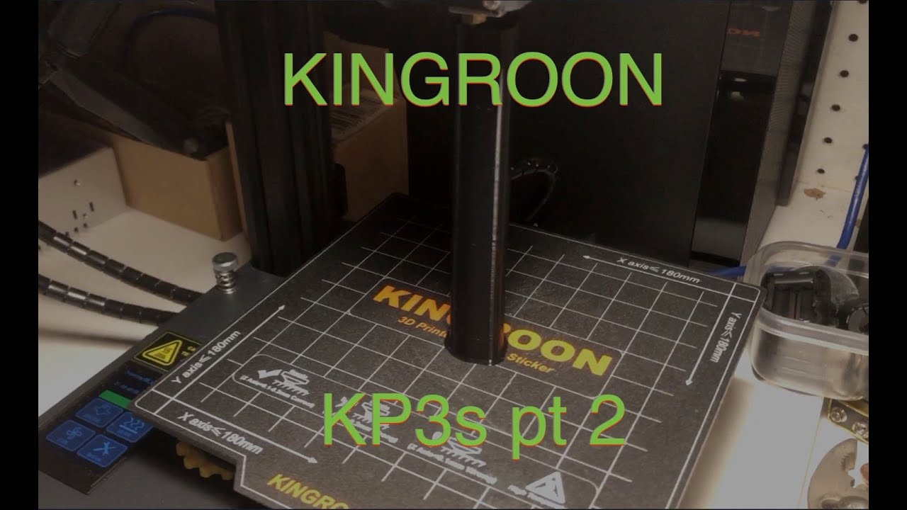 Kingroon KP3s Часть 2: Оценка заявок и первоначальных проблем печати