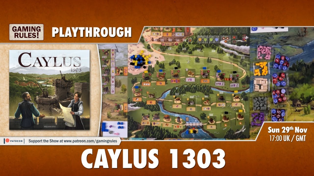 Caylus 1303: playthrough