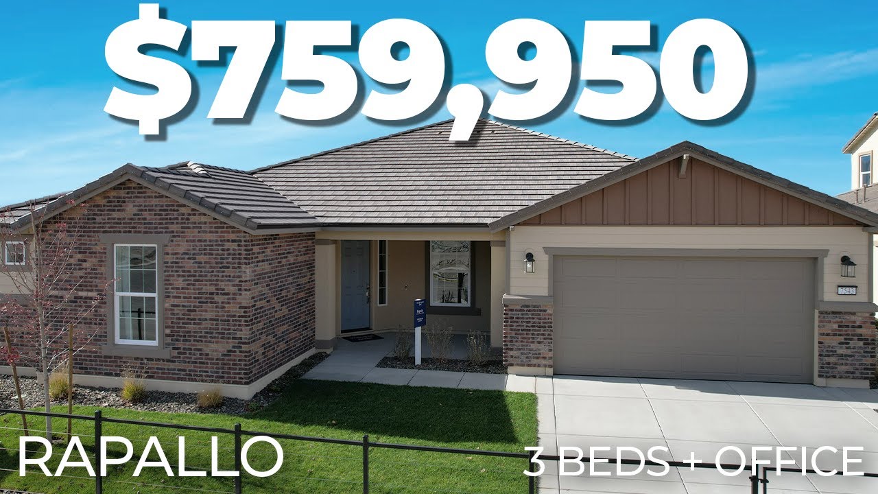 Новые дома в Южном Рено, штат Невада | Rapallo at Talus Valley East Lennar | Переезд в Рено, штат...