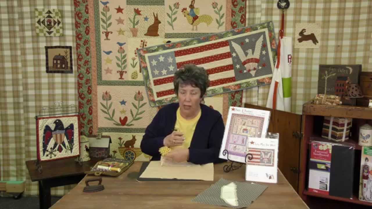 Needleturn Applique with Jan Patek Quilts- Small Curves- Eagle's Wing & Rooster Tails