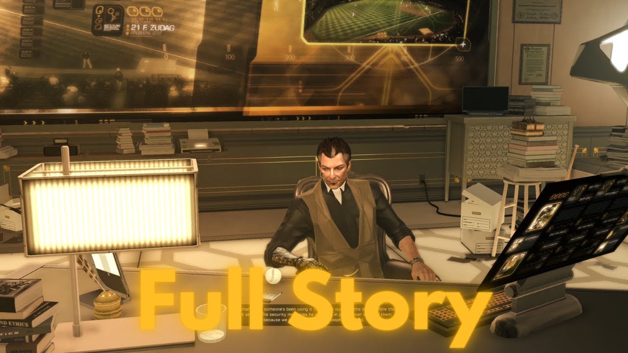 Deus Ex: Human Revolution; Director's Cut | Full Story Game Movie | [1440p]