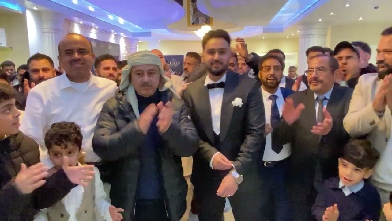 أعراس ال اليافعي  في المانياء [ زفه العريس ذي يزن ]