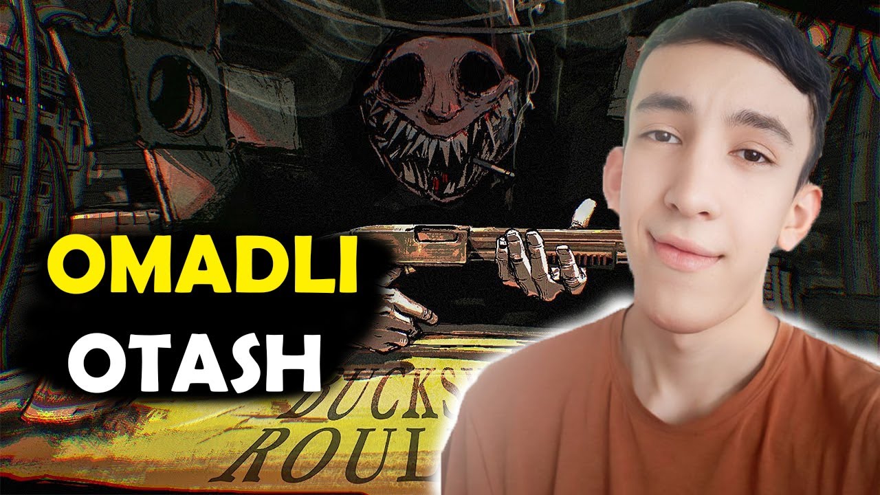 ROBLOX BUCKSHOT ROULETTE/OMADLI OTASH #1/UZBEKCHA LETSPLAY
