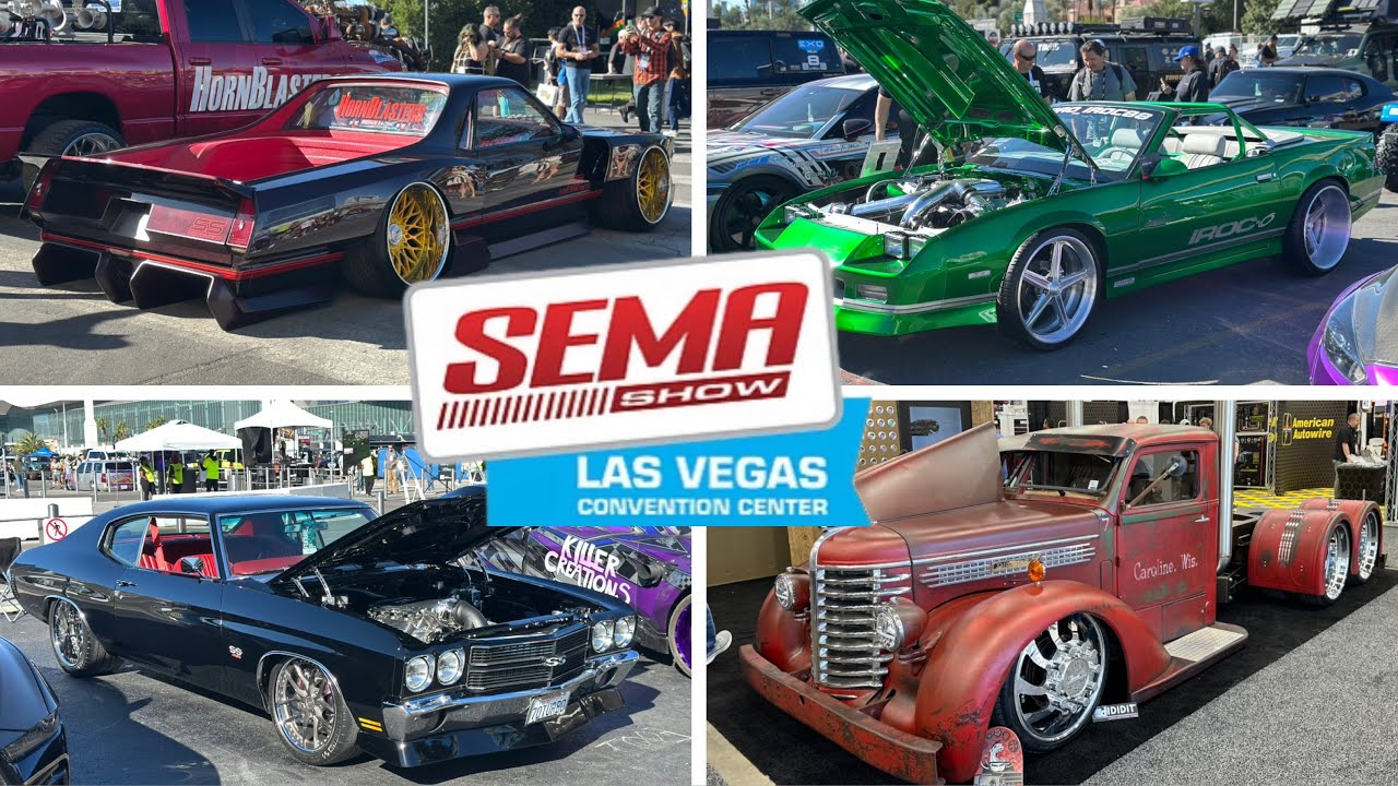SEMA inside and out Watch in 4k! 