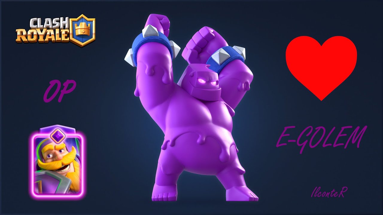 CAVALIERE EVOLUTO NEL DECK GOLEM DI ELISIR-CLASH ROYALE (Gameplay ITA No Commentary)