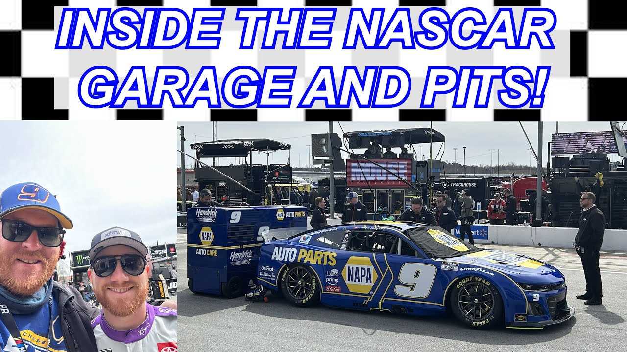 Exclusive NASCAR Trip: Inside the Garage & Pits at Atlanta Motor Speedway!