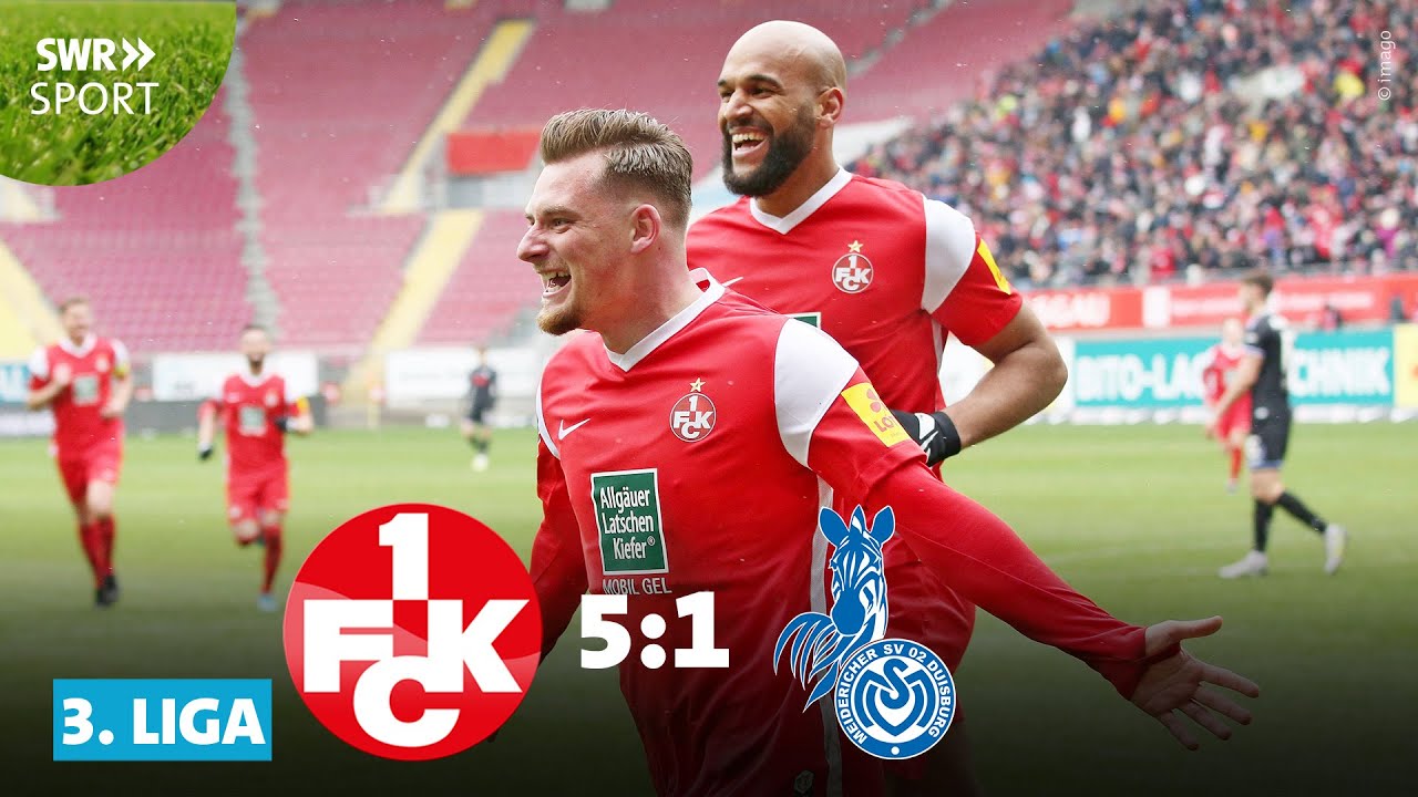 3. Liga: FCK festigt mit Schützenfest gegen Duisburg Platz 2 | SWR Sport