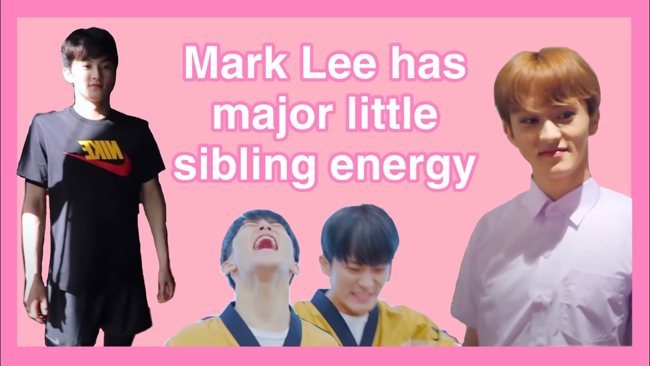 mark lee radiating little sibling energy for 9 minutes