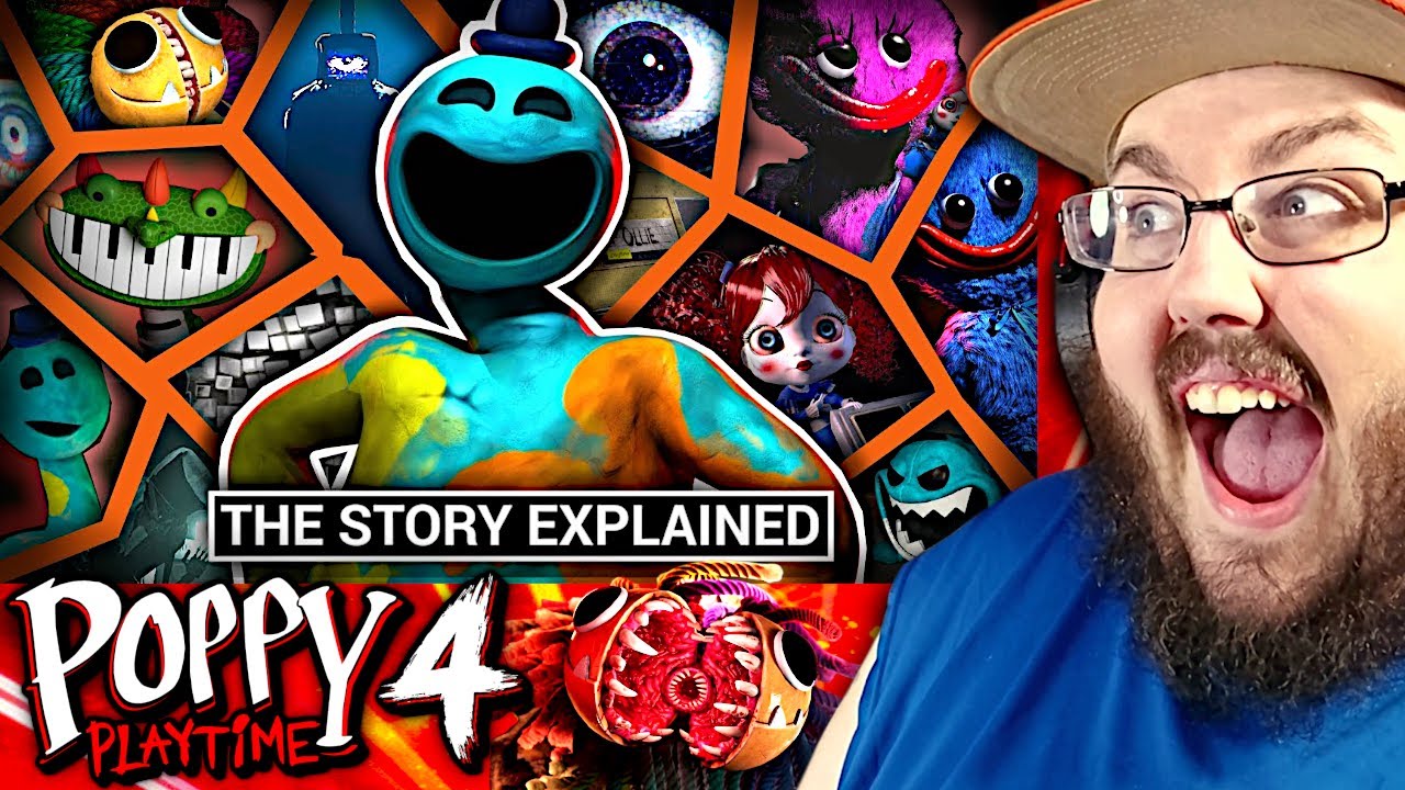 Poppy Playtime: Chapter 4 - The Story Explained REACTION!!!
