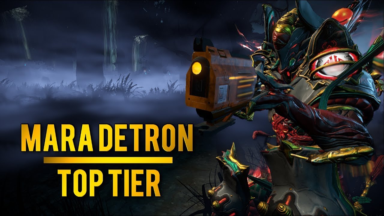 Warframe: WHY MARA DETRON IS TOP TIER!