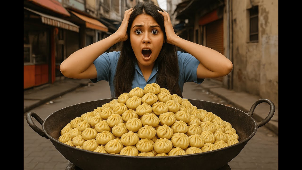 Inside the Momo Factory: How Momos Are Made in Bulk | Street Food