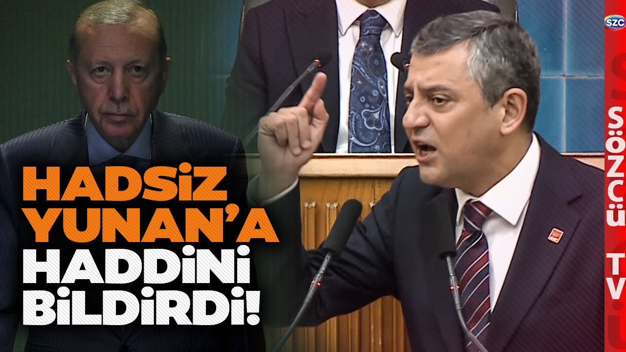 Özgür Özel Hadsiz Yunan Gazeteciye Ağzının Payını Verdi! Erdoğan'lı Görsele Çok Sert Tepki!