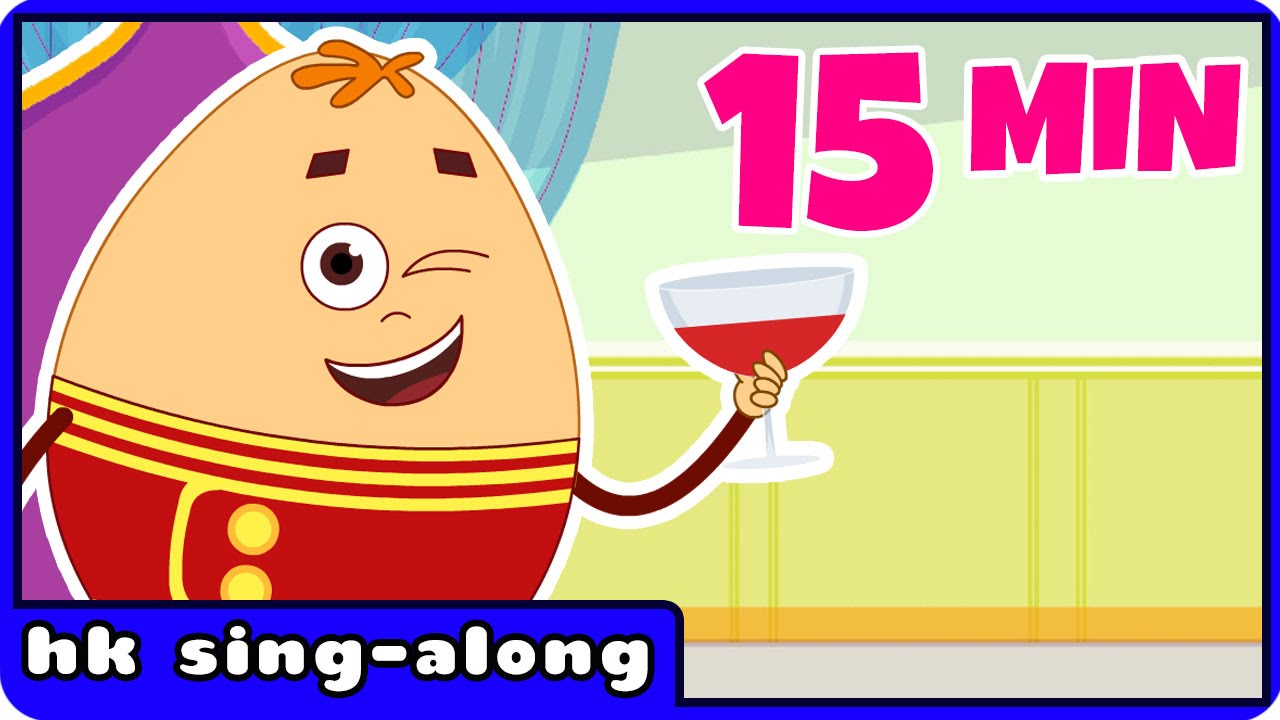 Humpty Dumpty Sat On A Wall and Many More Nursery Rhymes for Children | HooplaKidz Sing-A-Long