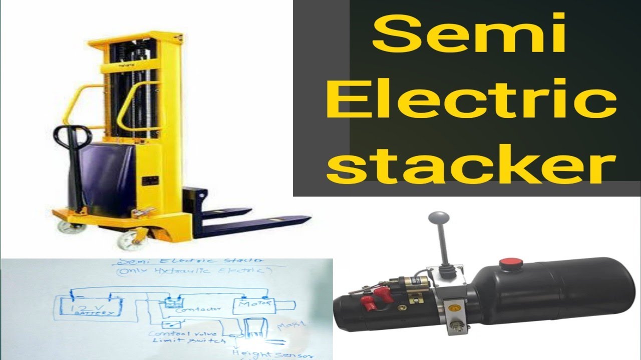SEMI ELECTRIC STACKER WIRING #FORKLIFTANDEV2