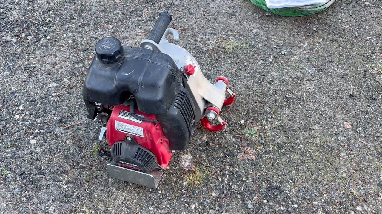 Köp Bärbar Bensindriven vinsch Portable Winsch PCW 5000 på Klaravik