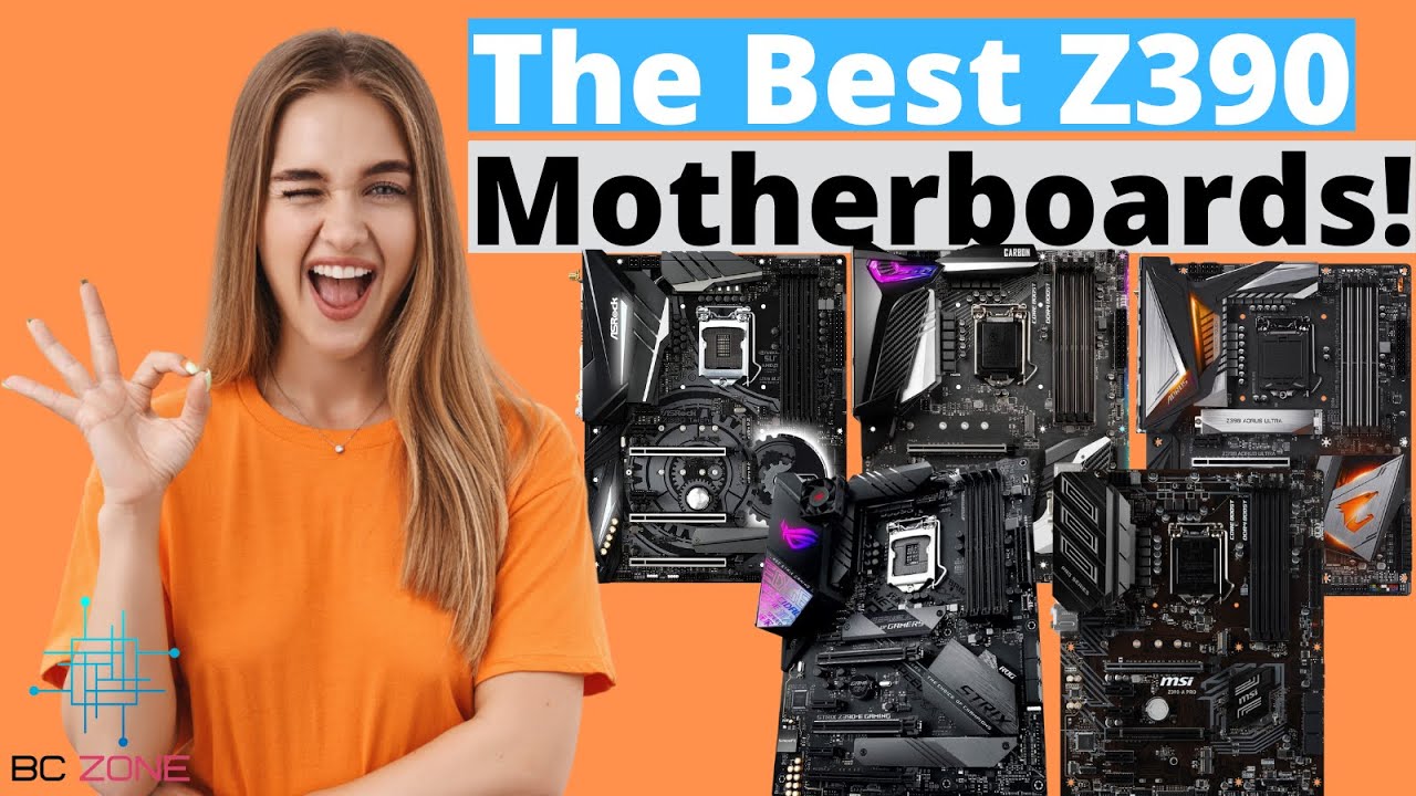 THE 5 BEST Z390 MOTHERBOARDS TODAY!
