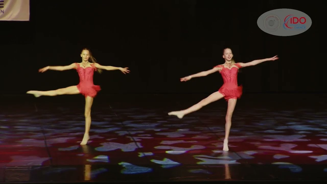 Duo Jazz Junior 1, Emilia Dubiel & Hania Kapuśniak, Semi-Final, IDO World Championships Belgium 2023