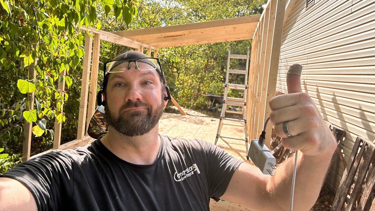 DIY Shed Foundation & Floor Build | Timelapse