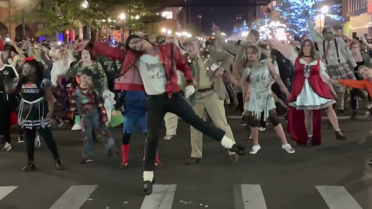 Annual Thriller Reenactment in Lexington