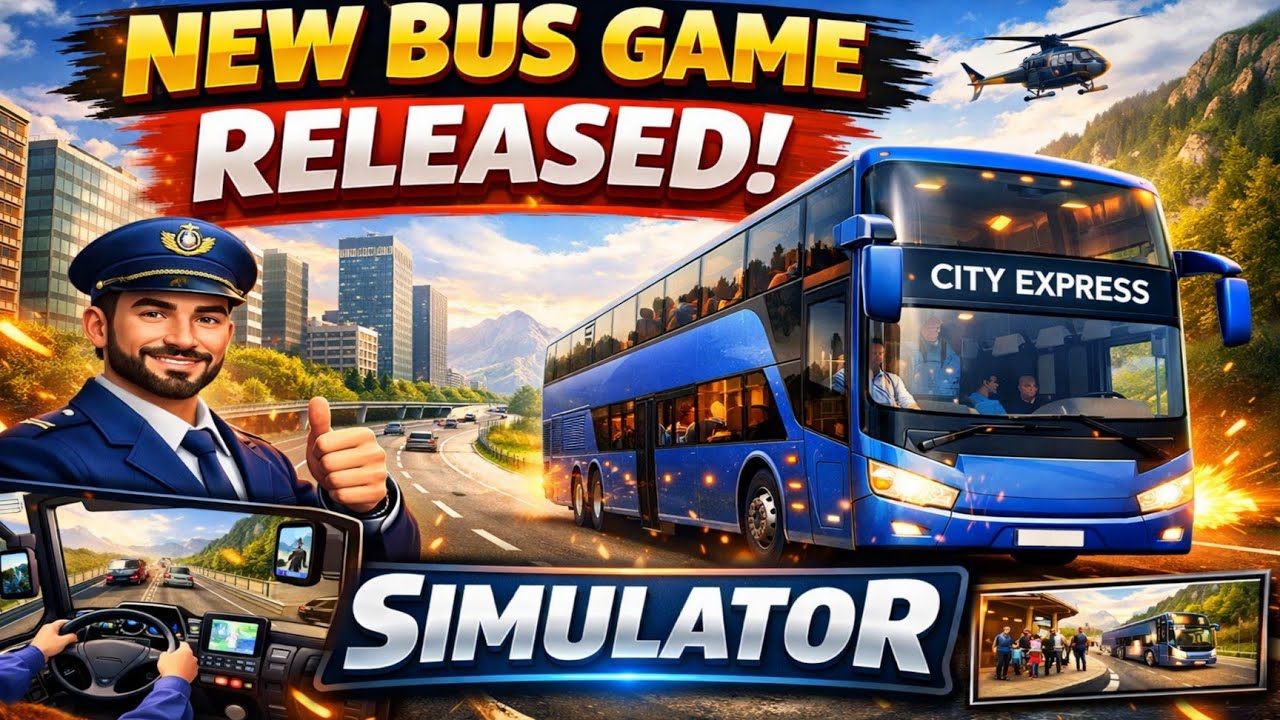 🚍🏕️ New Bus Game Released Coach Bus Simulator Veitnam First Gameplay | New Bus Games 2026