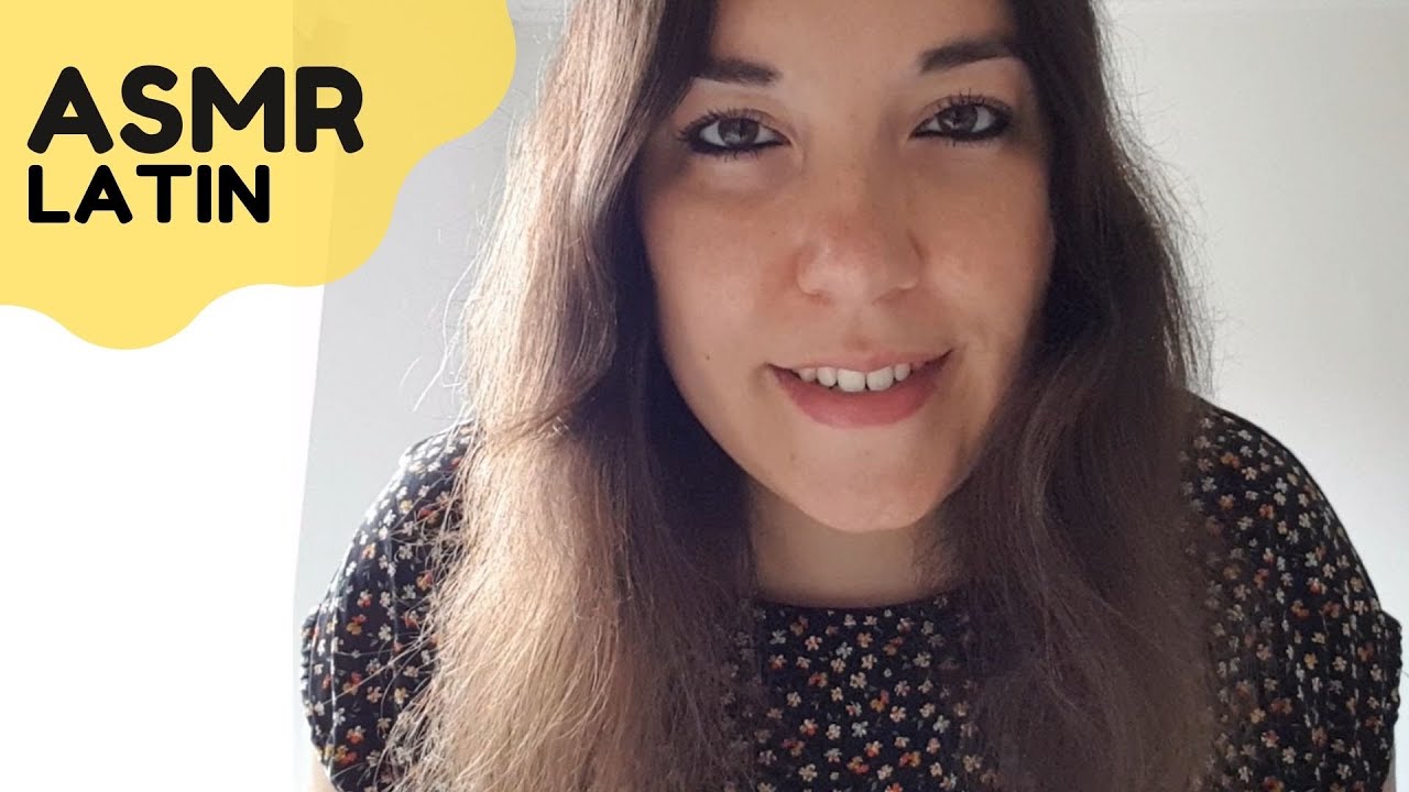 ASMR Latin | Speaking Latin For The First Time (ASMR Latin Whispers)