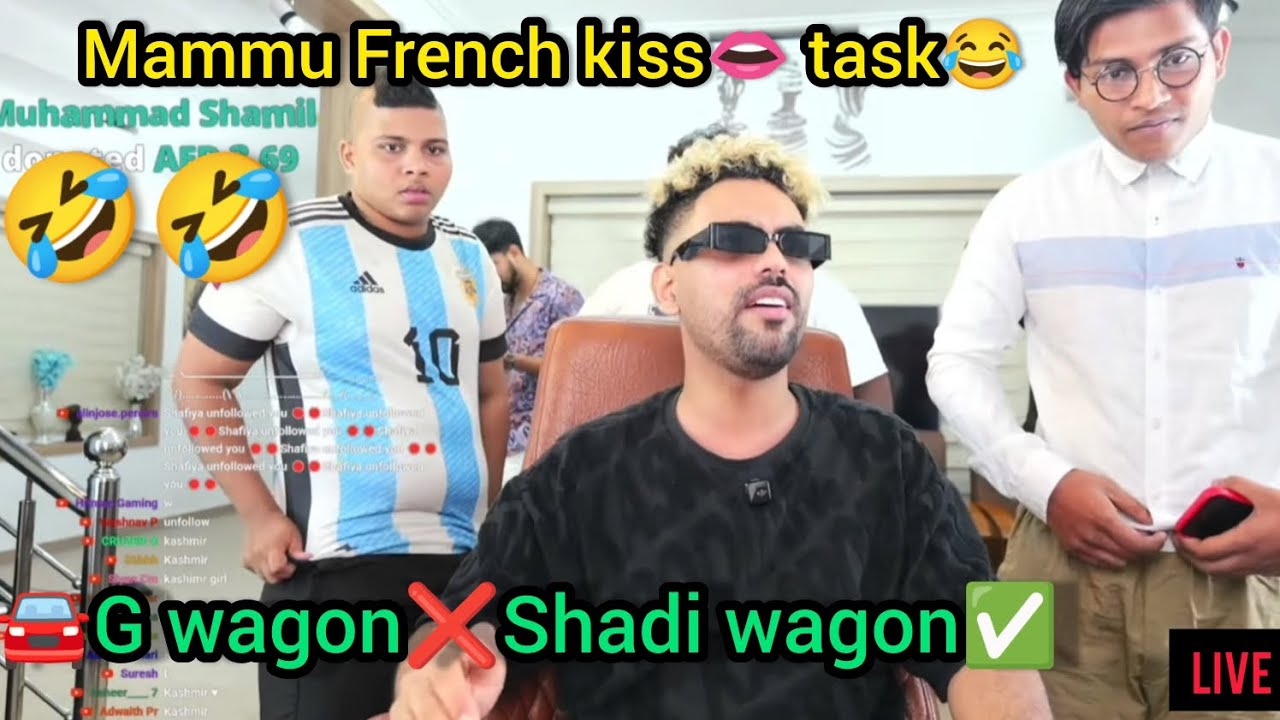 Thoppi live comedy🤣 Mammu kundan💦| French kiss👄|😂