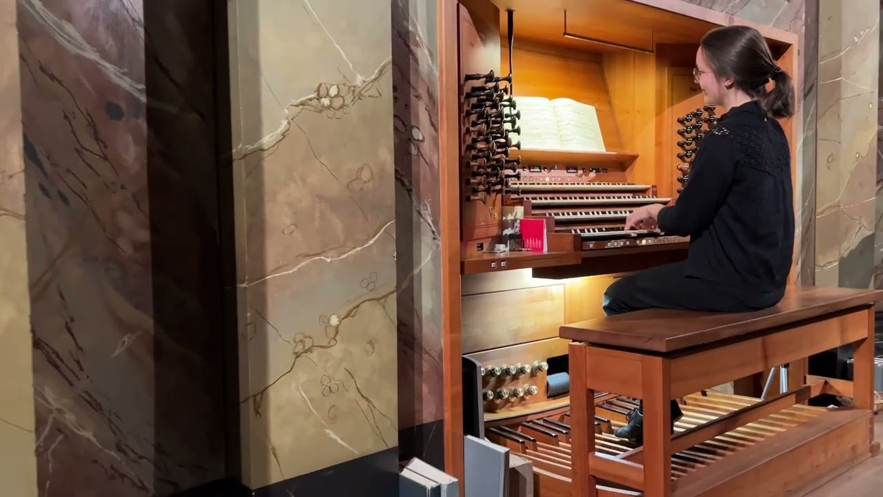 Felix Mendelssohn-Bartholdy, Sonata Nr. 4 in B-Dur, op. 65, 4. Satz, Allegro maestoso e vivace.