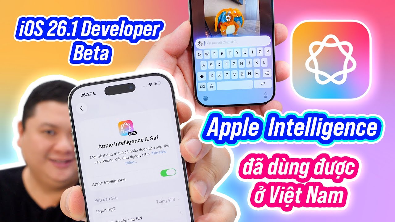 Sau hơn 1 năm, Apple Intelligence đã hỗ trợ tiếng Việt!