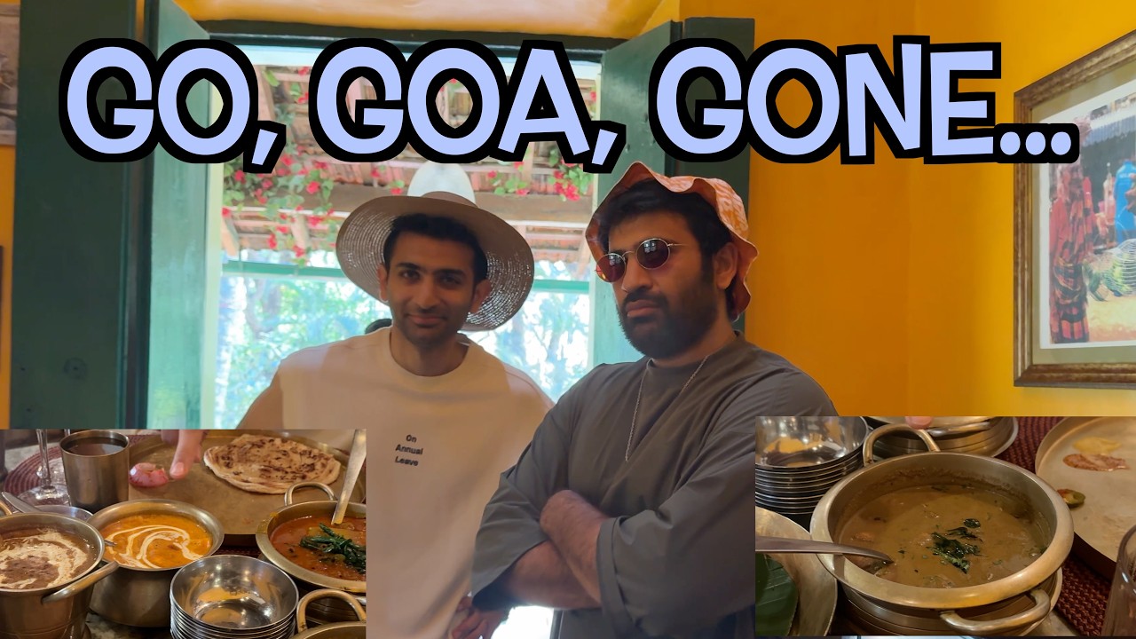 BEST INDIAN FOOD IN GOA 💥 + BEAUTIFUL HOTEL ROOM TOUR ✨ - S3E68