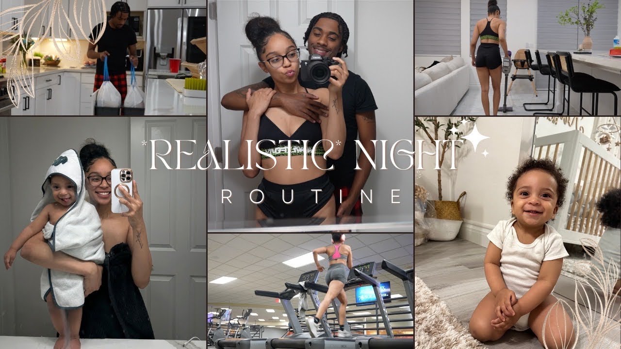 REALISTIC NIGHT TIME ROUTINE WITH A 9 MONTH OLD BABY