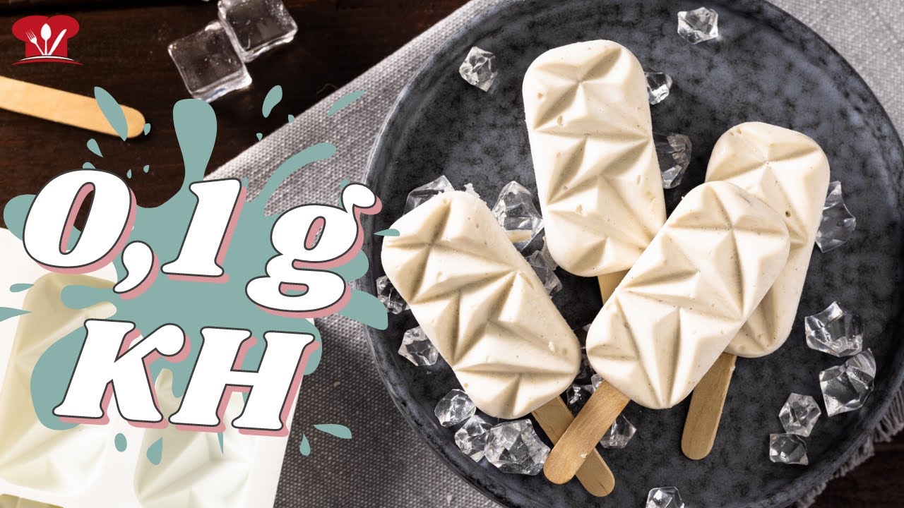 Eis fast OHNE Kalorien 🥛 und OHNE Ei 🥚 // Veganes Low Carb Mandelflip Eis // KETO Rezept