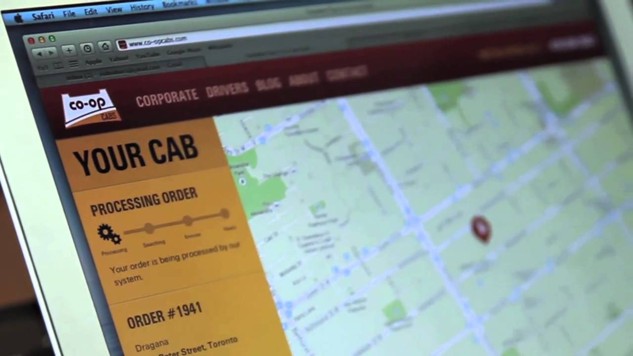 Co-op Cabs iPhone App