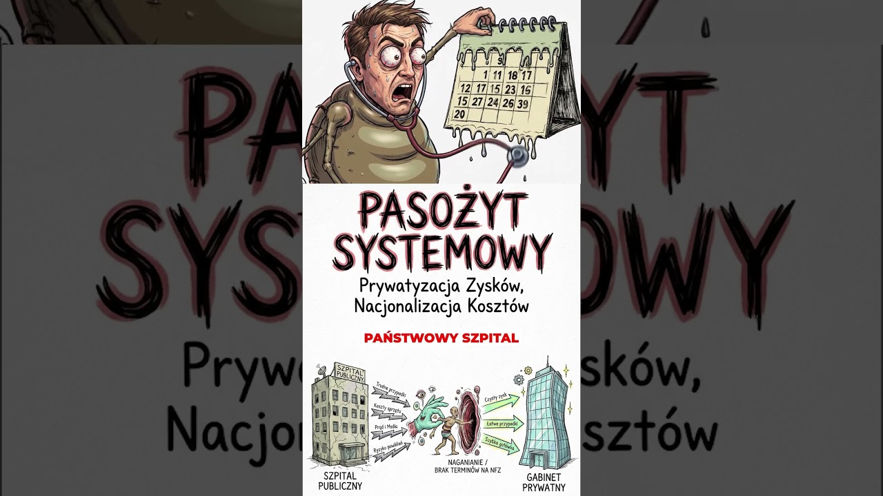 Myślisz, że polska ochrona zdrowia bankrutuje, bo brakuje pieniędzy z Twoich podatk&oacute;w? BZDURA. 🛑