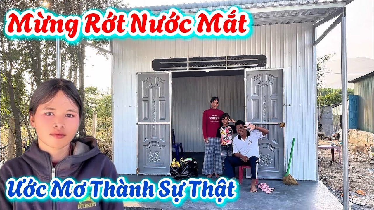 Mừng Rớt Nước Mắt. ƯỚC MƠ Của Hai Vợ Chồng Nghèo Khổ TẬN CÙNG, Đã Thành Sự Thật. | 758