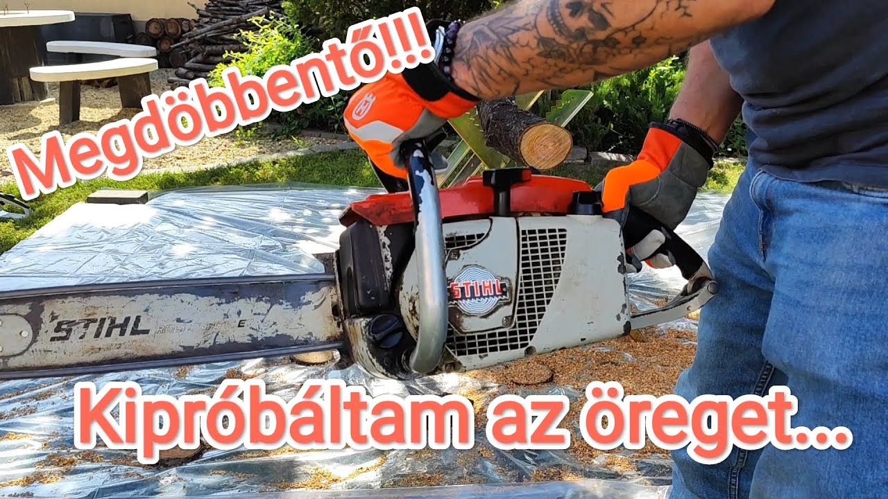 Stihl 031 AV élmény...