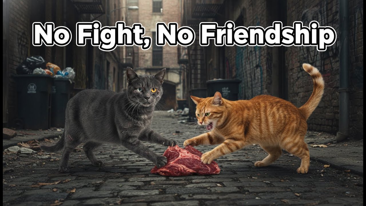 Cat Stories: Rufus the Cat Who Lost Himself in the Slums Part 2 - No Fight, No Friendship