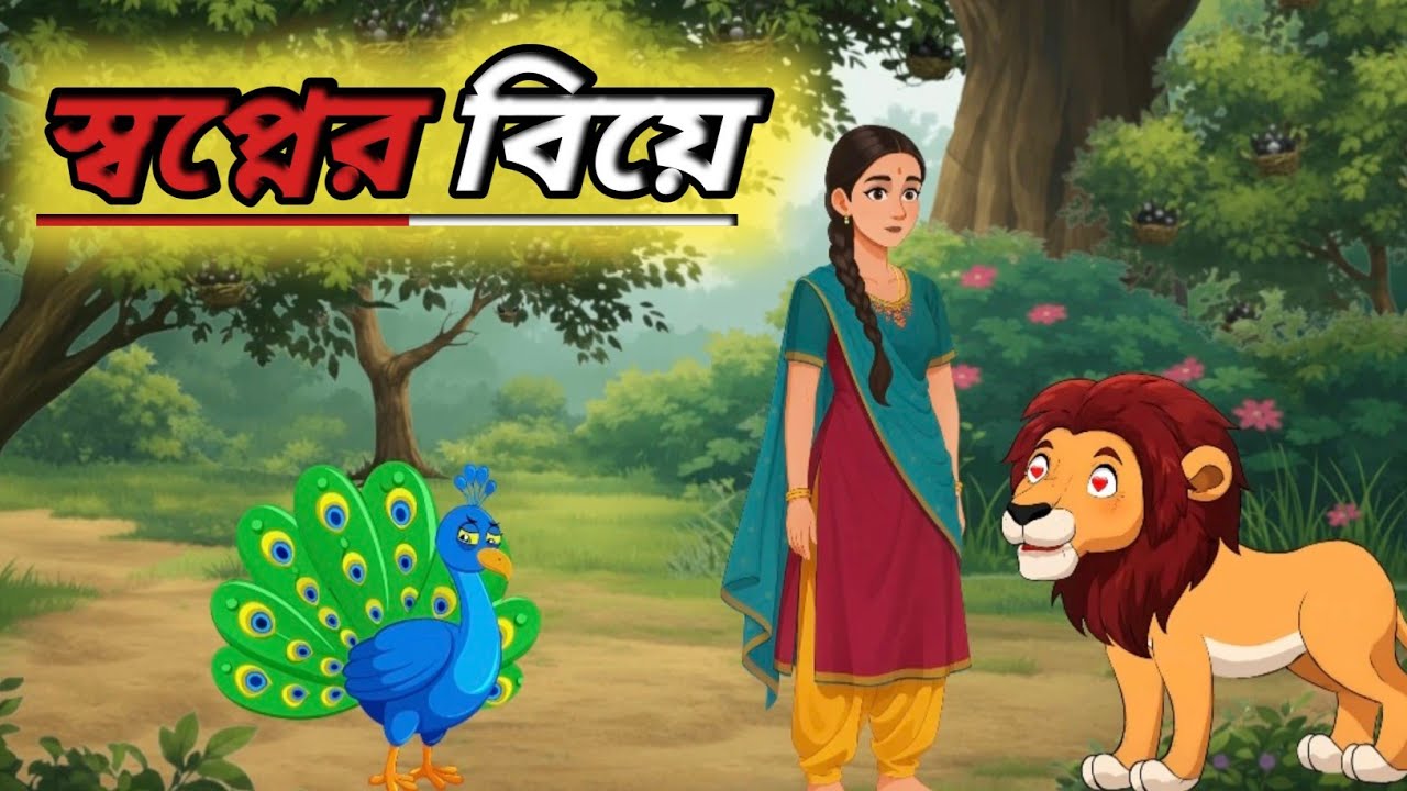 স্বপ্নের বিয়ে||Shopner bie||@Story queen-02||bangla cartoon||Rupkothar golpo||